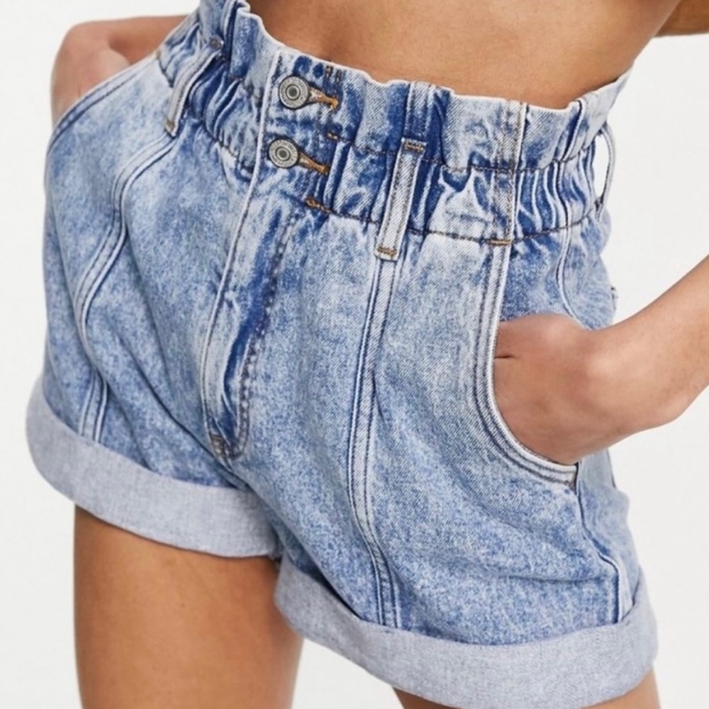 A&F Abercrombie & Fitch The '80s Paperbag Short Ultra High Rise, 31/12